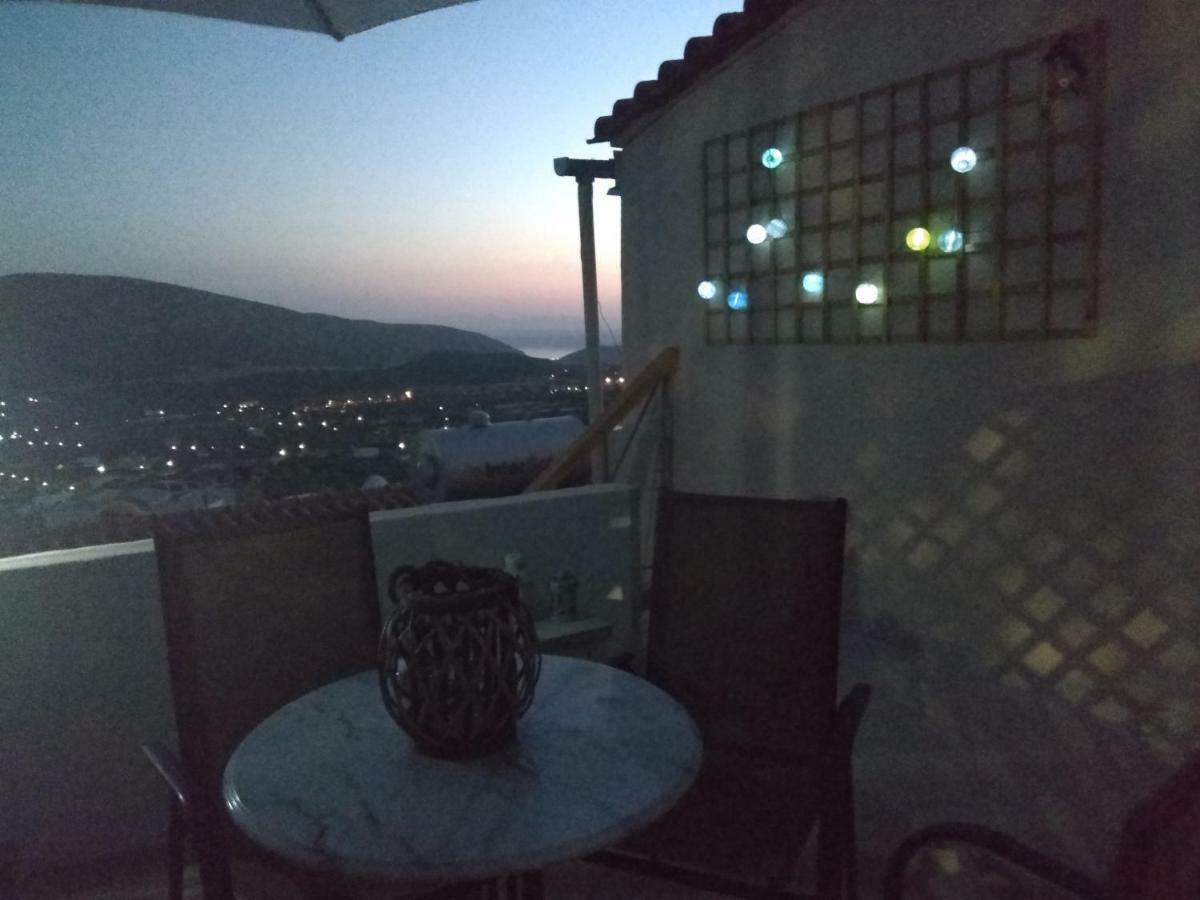 Outstanding Panoramic View, 10΄ Beach, 20΄ Airport Olimbos Dış mekan fotoğraf